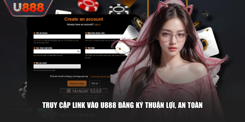 Hướng Dẫn Đăng Ký U888 Thành Công Cực Nhanh Trong 30 Giây 3 Truy cập link vào U888 đăng ký thuận lợi, an toàn